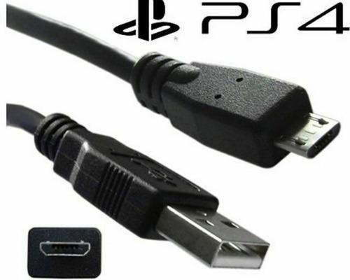 Cable Usb Cargador 3 Mts V8 Para Control Playstation 4