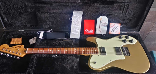 Guitarra Fender Telecaster Chris Shiftett Mex Dorada Estuche