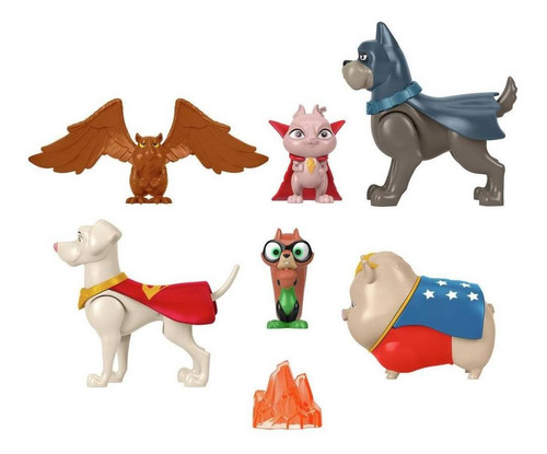 Fisher-price Dc League Of Super-pets Multipack - Mattel
