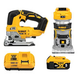 Combo Sierra Caladora Y Enrutador Dewalt Dck201p1-ar 