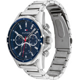 Reloj Tommy Hilfiger Mason 1791788 De Acero Inox. P/hombre