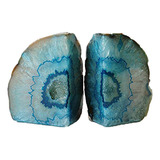 Sujetalibros Amoystone Geode, Ágata, Gran Capacidad De Piedr