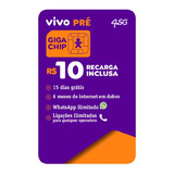 Vivo Combo (com R$ 10,00 De Recarga)