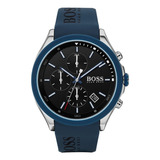 Reloj Hugo Boss De Silicona Azul Para Hombre 1513717