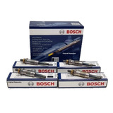 Kit 4 Bujias Bosch Calentadora Para  Vw Polo 1.9 Diesel