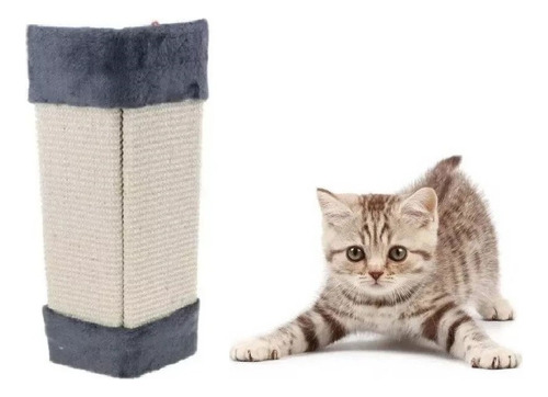 Rascador Esquinero De Pared Sofa Mesas Sillas Etc + Catnip