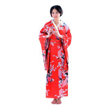 Estampa Quimono Roupão Tradicional Japonês Vestido Feminino