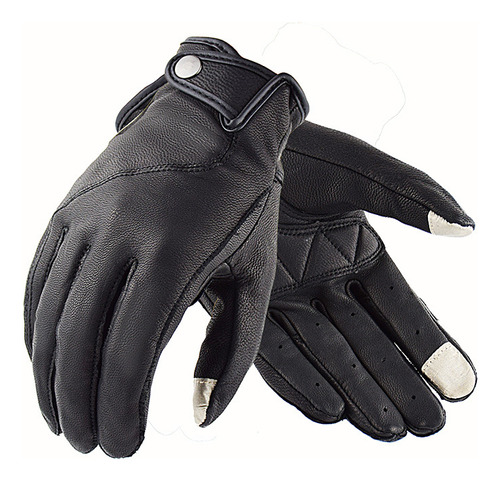 Guantes De Piel De Oveja Para Hombre, Piel Auténtica, Para M