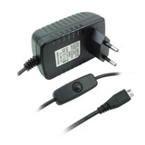 Fonte Chaveada 5v - 3a Plug Micro Usb Com Chave