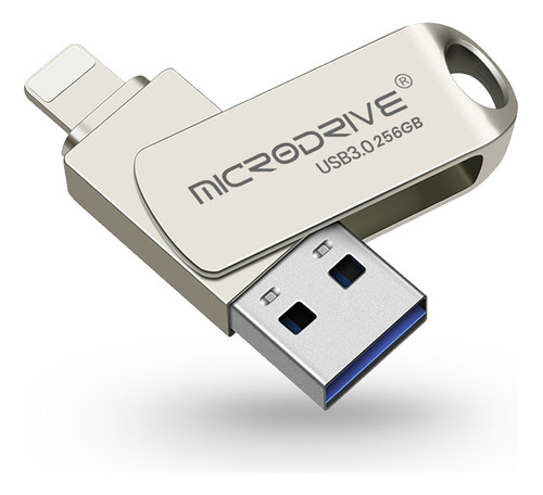 Tarjeta De Memoria Usb De 256gb 2 En 1 Para iPhone