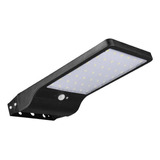 Foco Lampara De Inducción Solar Sensor 42smd Luz Led Aerbes 