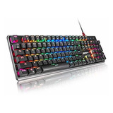 Gaming Keyboard, Rgb Backlight Pc Mechanical Gaming Keybords