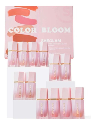 Coleccion De Maquillaje Sheglam Blush Rubores Color Bloom