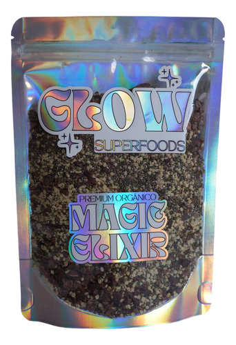 Magic Elixir Cacao Nibs Hemp Chia Glow Superfoods 250 Gr