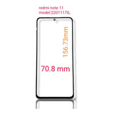 Vidrio Visor Mica Compatible Redmi Note 11 Modelo 2201117tl