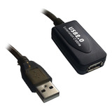 Cable Usb 2.0 Extension Activa 10 Mts Xcase Macho-hembra 