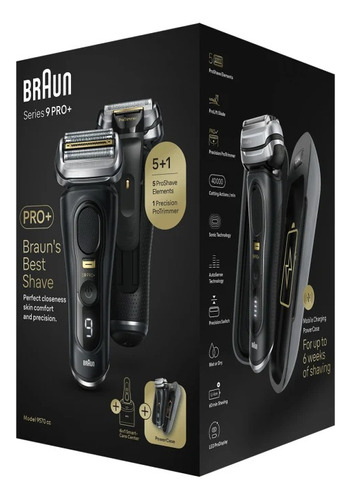 Braun Series 9 Pro+ 9570cc Com Smartcare Center 6 Em 1