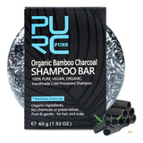 Pure Hair Organic Bamboo Shampoo Escurecedor De Cabelo Barba