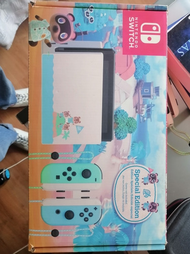 Nintendo Switch V2 Edición Especial Animal Crossing