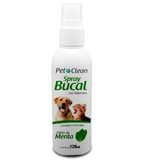 Spray Bucal Bafinho Para Pet Cachorro Gato Pet Clean 120 Ml