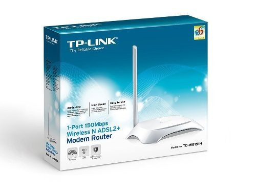 Módem Router Con Wifi Tp-link Td-w8151n