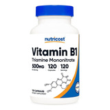 Potente Vitam B1 500 M G  Nutricost 120 Tablet 