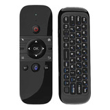 Controle Remoto Air Mouse W1 Voz Giroscópio Android Tv Box