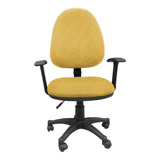 Silla Gerencial Lizza Alta Con Brazos Mango