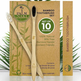 Palm Naki Cepillos De Dientes De Bambu (paquete De 10)  Res