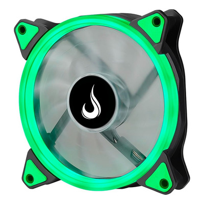 Cooler Fan Led 120mm Galaxy Gabinete Pc Gamer Cores Led Verde