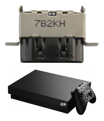 Puerto Hdmi Para Xbox One X + Regalo Gomas Grips Original