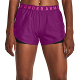 Short Mujer Under Armour Play Up Violeta On Sports