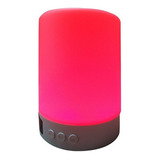 Bocina Lámpara De Mesa Bluetooth Led Touch 