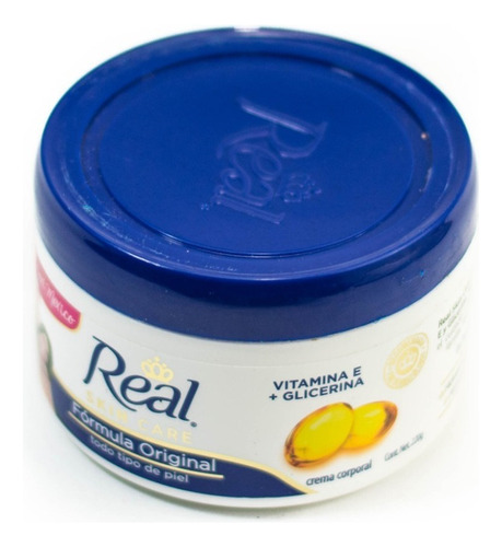 Crema Real Skin Care Formula Original Todo Tipo De Piel 220g