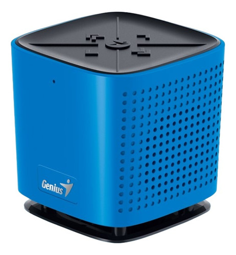 Parlante Portátil Bluetooth Genius Sp-925bt Azul 10w Recarga