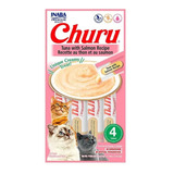 Petisco Para Gatos Churu Sabores 56g 4 Tubets De 14g