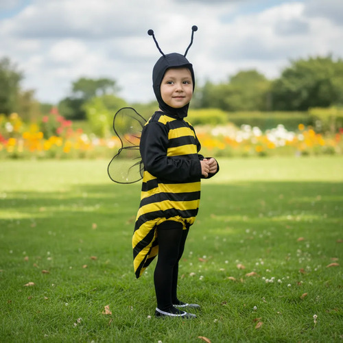 Disfraz Abeja\u002Fabejorro Primavera Completo Zizoi Con Mallas Y Balerinas | Envío gratis