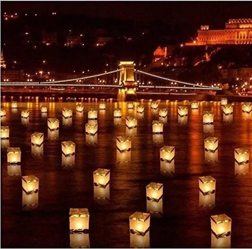 20 Velas Flotantes Para Fiestas En La Piscina Al Por Mayor