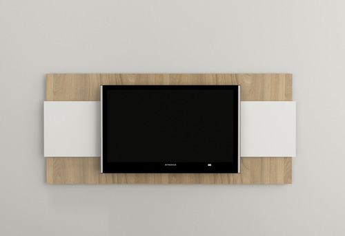 Panel Para Colgar Tv Tables 1.80m Color Olmo-negro