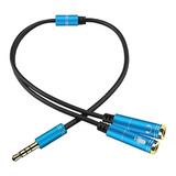 Splitter Audio Auxiliar 3.5mm Macho A 2 X 3.5mm Hembra