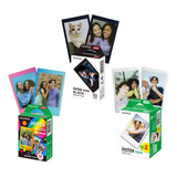  Combo 3 Cajas De Papel Mini (rainbow, B. Negro, Mini X 20)