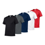 Kit 5 Camisa Masculina Camiseta Blusa Lisa Básica - Atacado