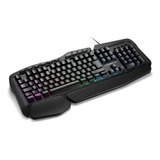 Teclado Macro Gamer Warrior Clancy Rgb - Tc241