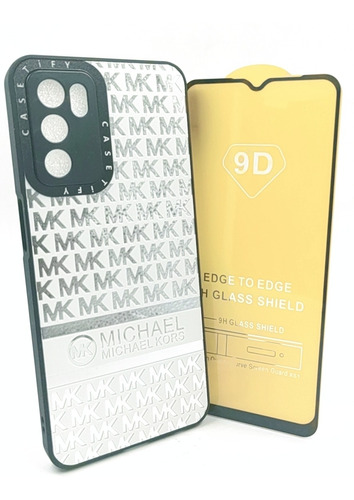 Case Michael Kors + Mica Cristal Para Oppo A16