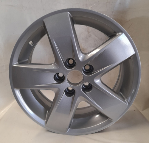 Llanta Aleacion Vw Golf R15 5x112 Gris Cavallino.