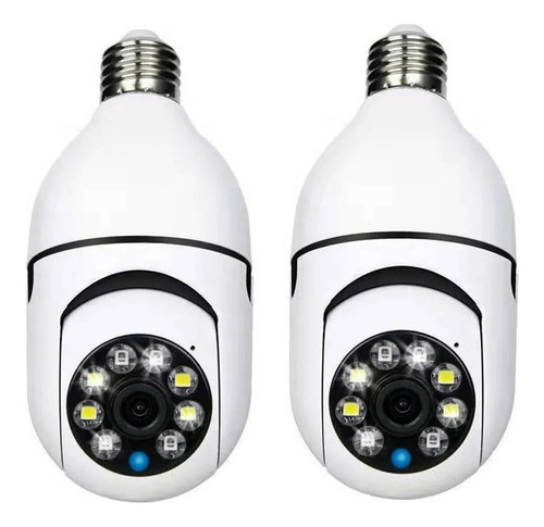 Camera Ip Segurança Lampada Yoosee Panoramica Espia Wifi1080