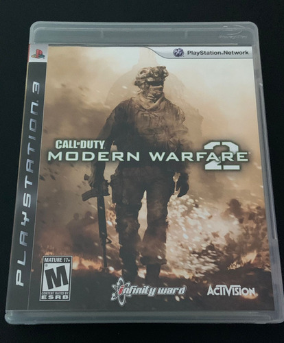 Jogo Call Of Duty Modern Warfare 2 Mw2 Ps3 Físico Completo