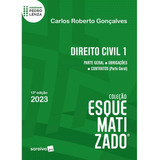 Direito Civil Esquematizado Vol.1  13ª Edição (2023) Saraiva