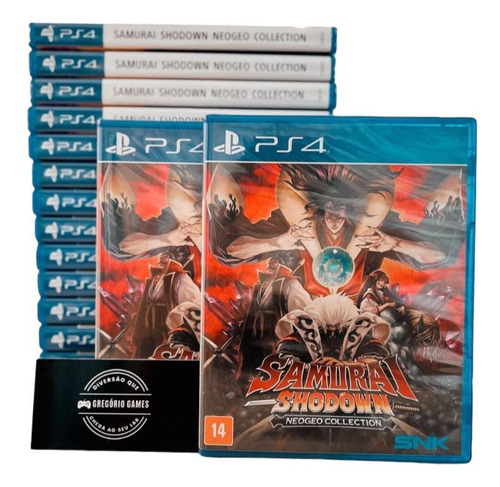 Samurai Shodown Neogeo Collection Ps4 Físico Lacrado