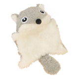 Juguete De Peluche Para Perros, Ardilla Voladora Gris